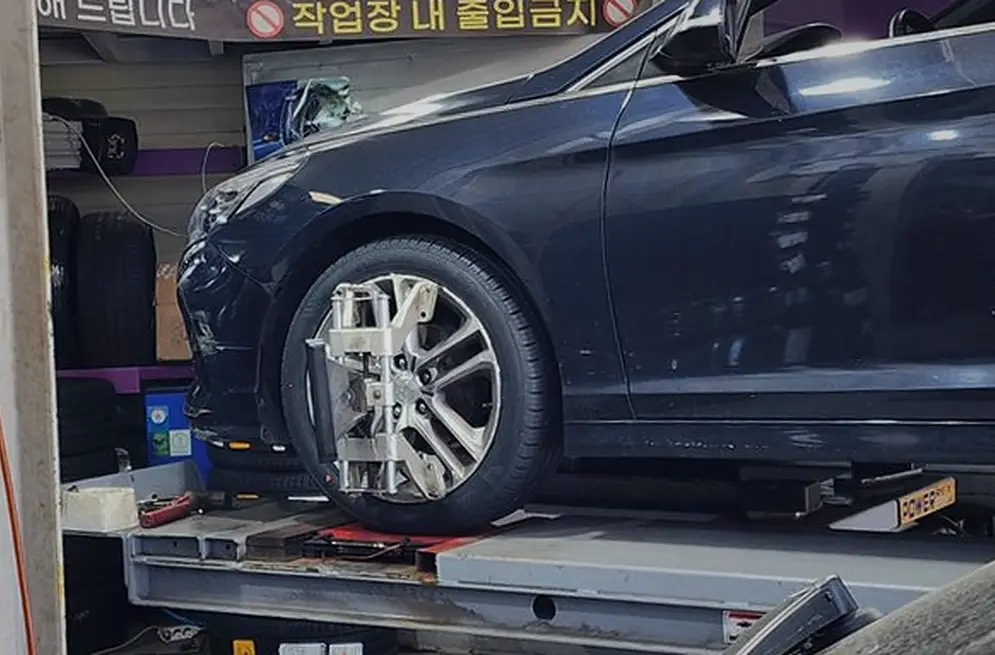합천 르노코리아 XM3 넥센타이어렌탈 현장 시공 실사